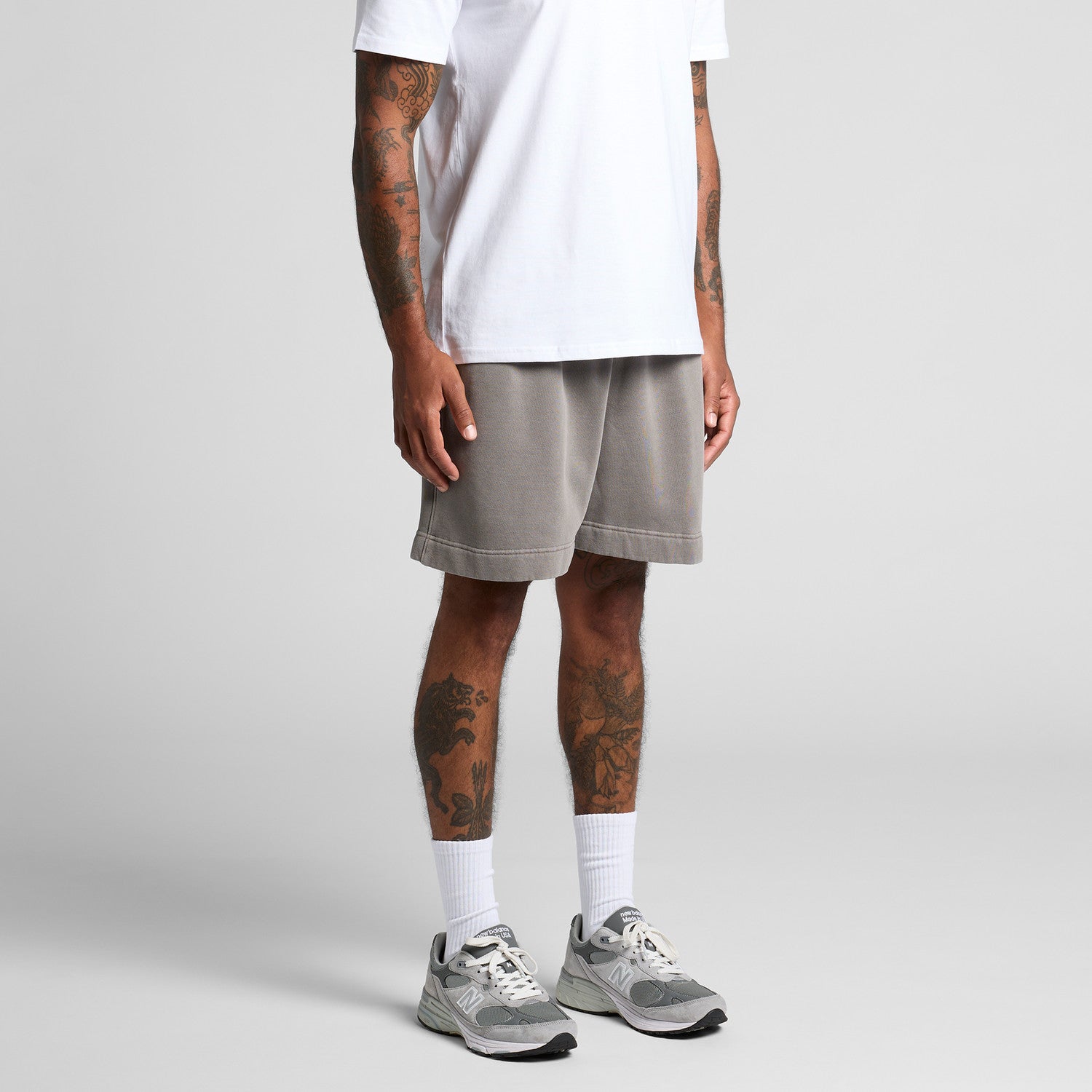 relaxed track shorts - The Core Crew