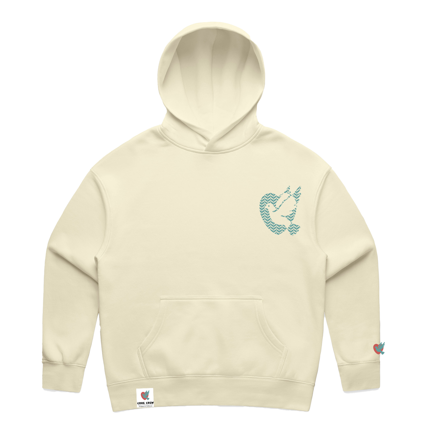 dove+love all vibes hoodie - The Core Crew