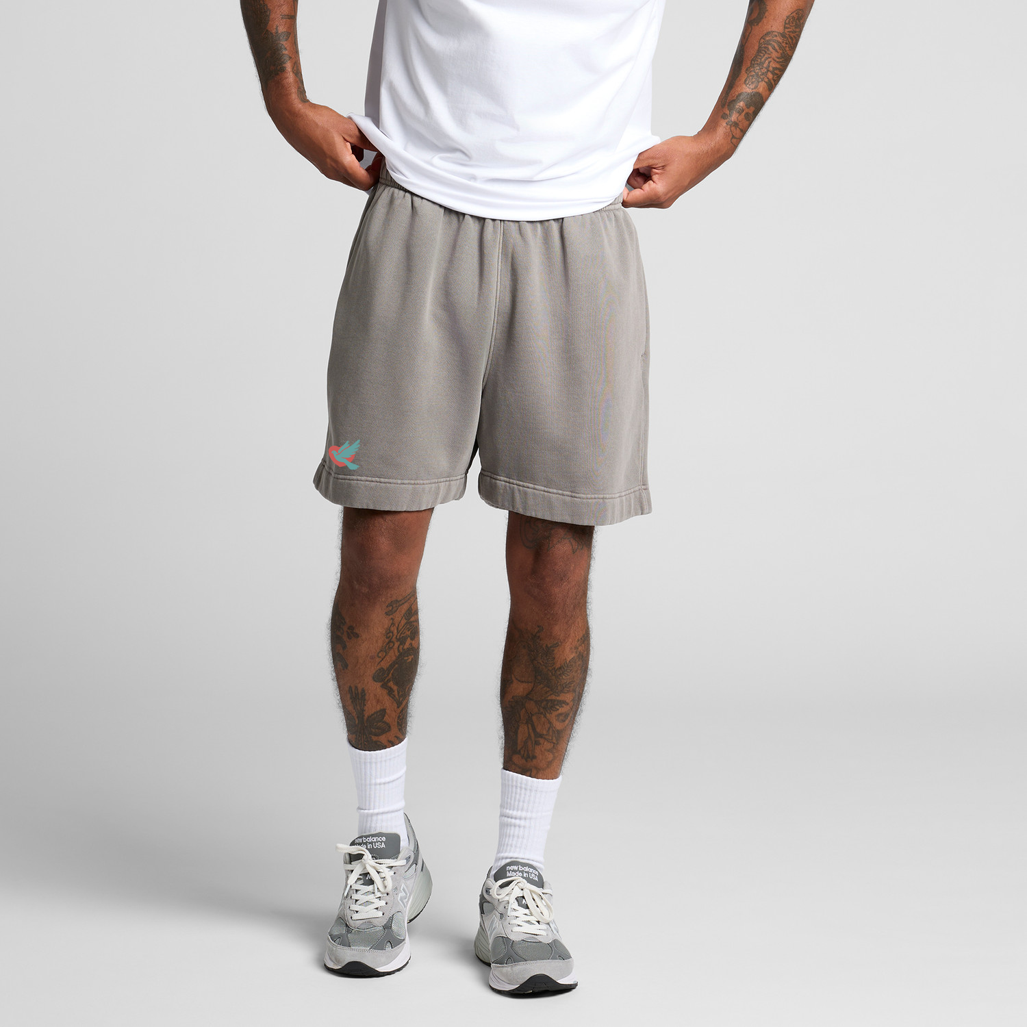 relaxed track shorts - The Core Crew